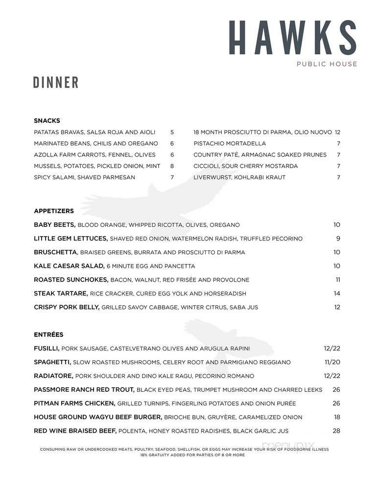 Menu page 2