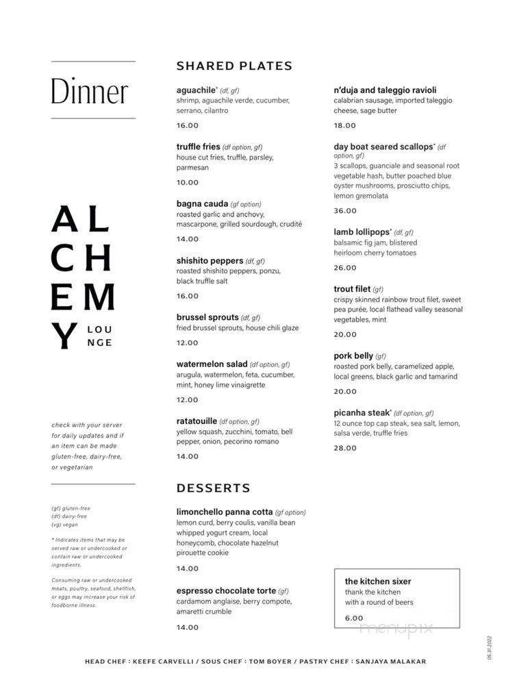 Menu page 2