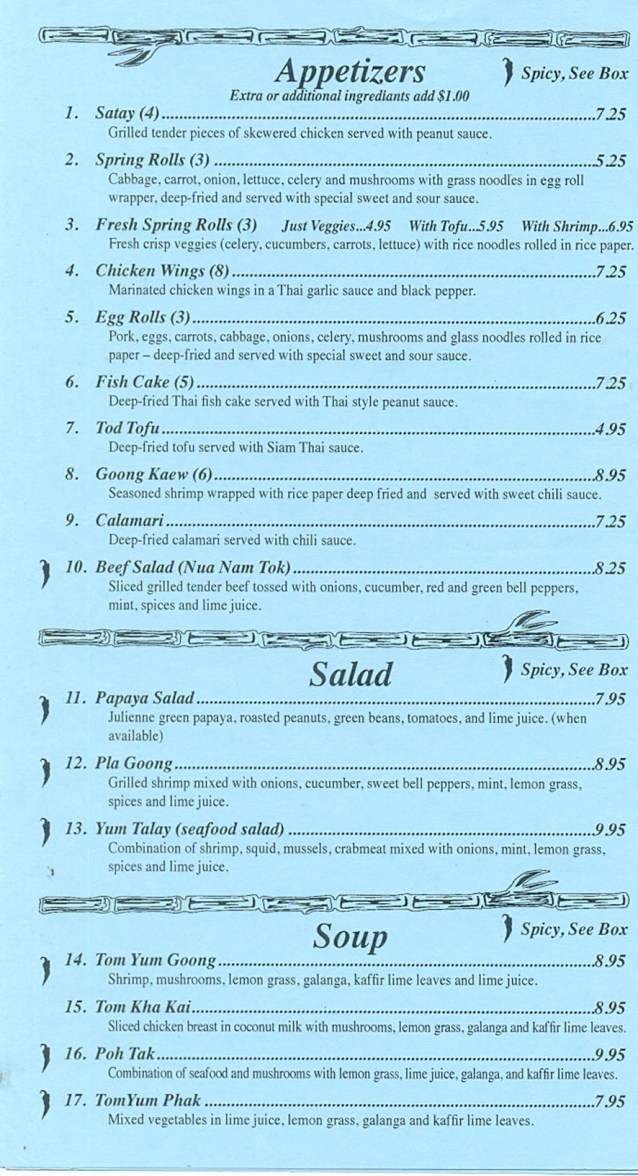 Menu page 2