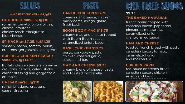 Menu page 2