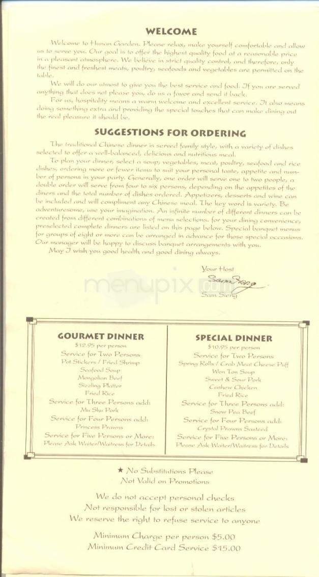 Menu page 2