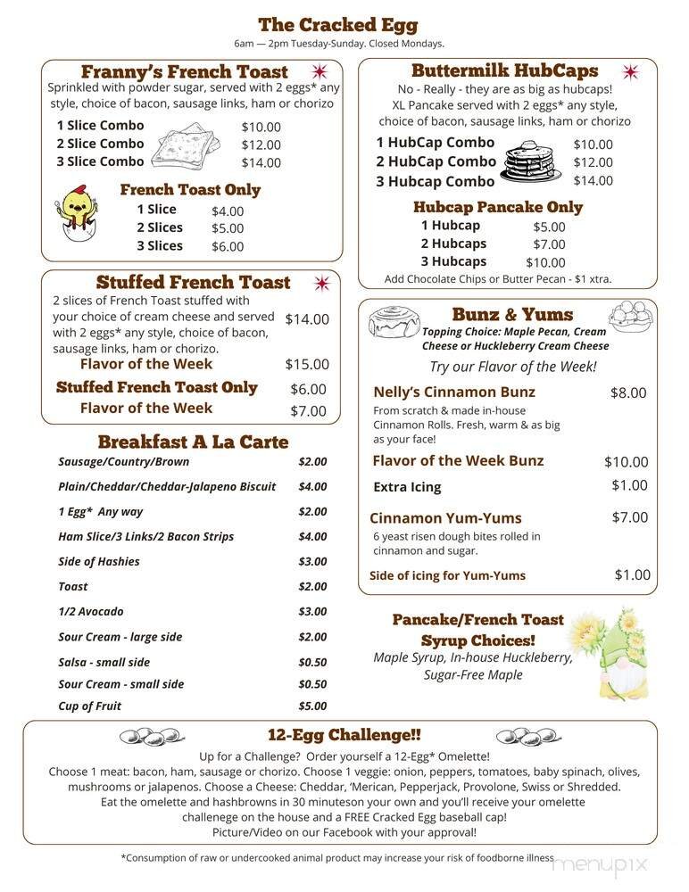 Menu page 2