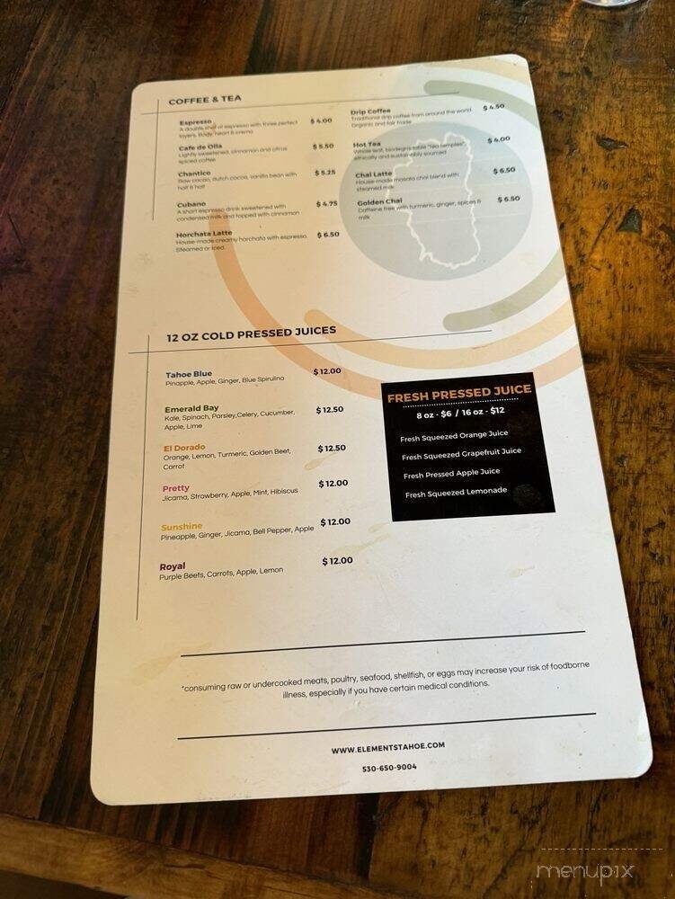 Menu page 2