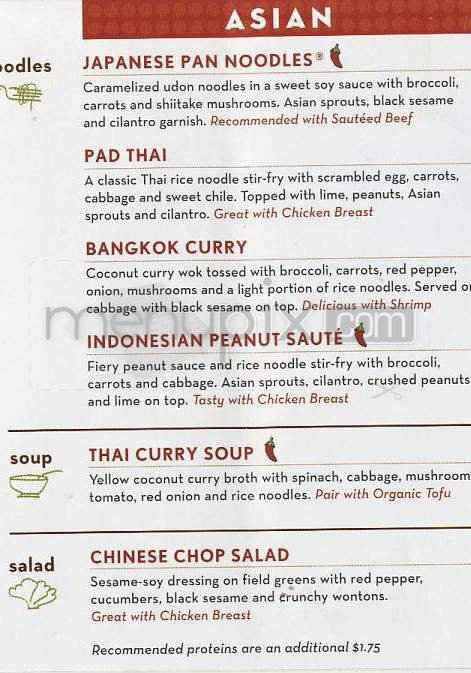 Menu page 2