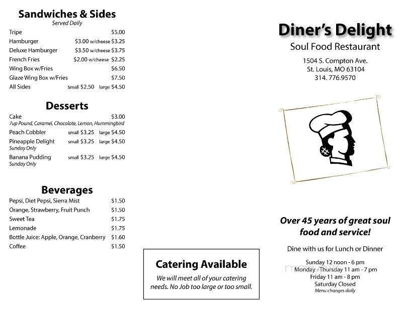 Menu page 2