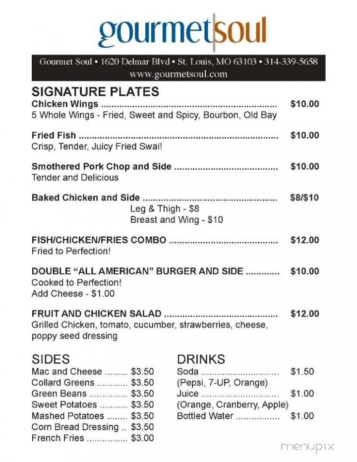 Menu page 2