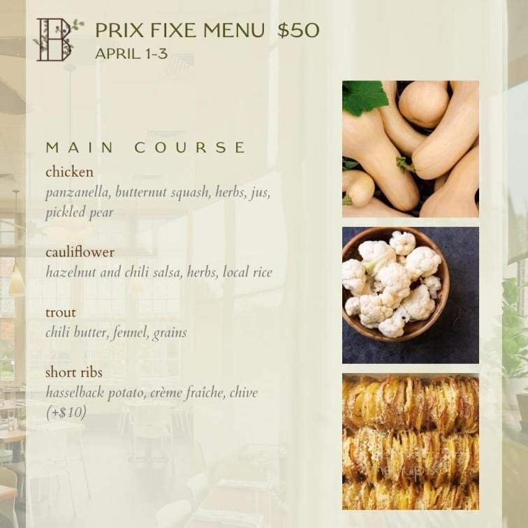 Menu page 1