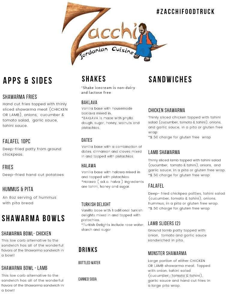 Menu page 2