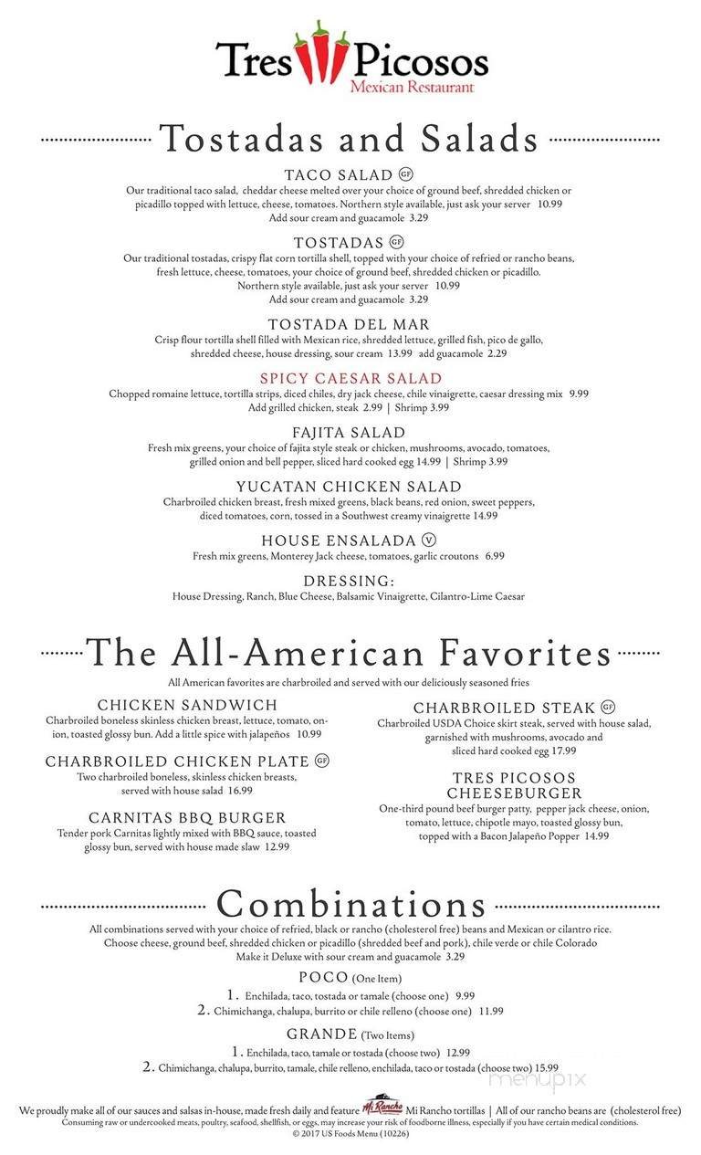 Menu page 2