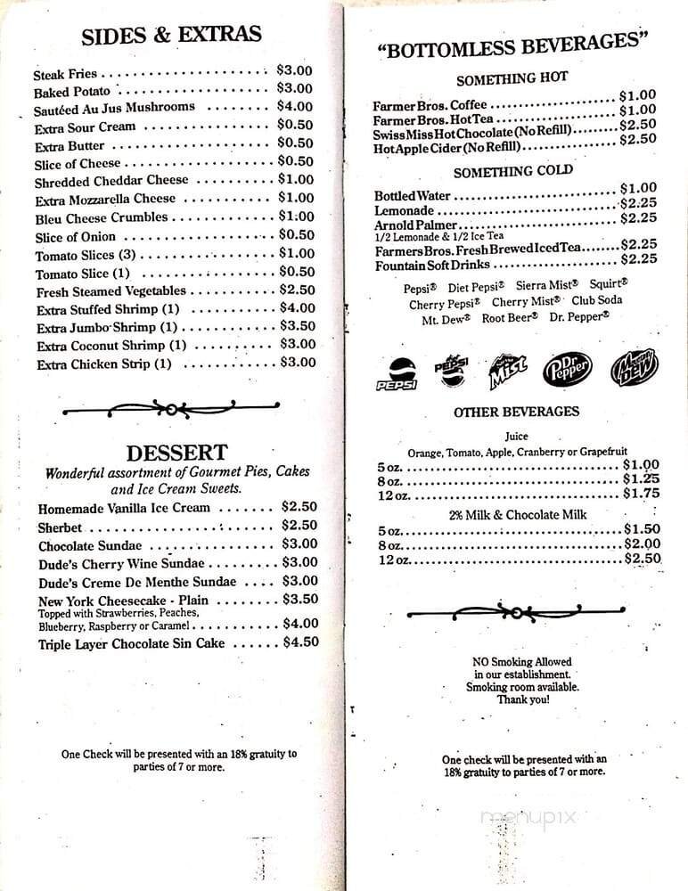 Menu page 2