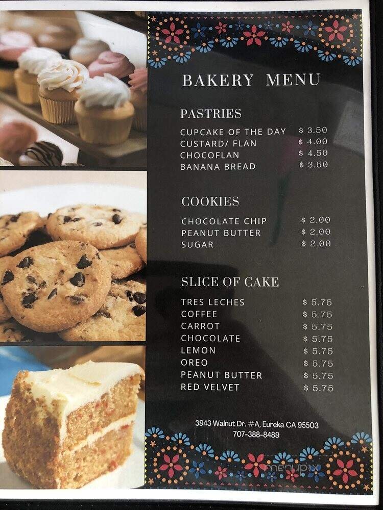 Menu page 1