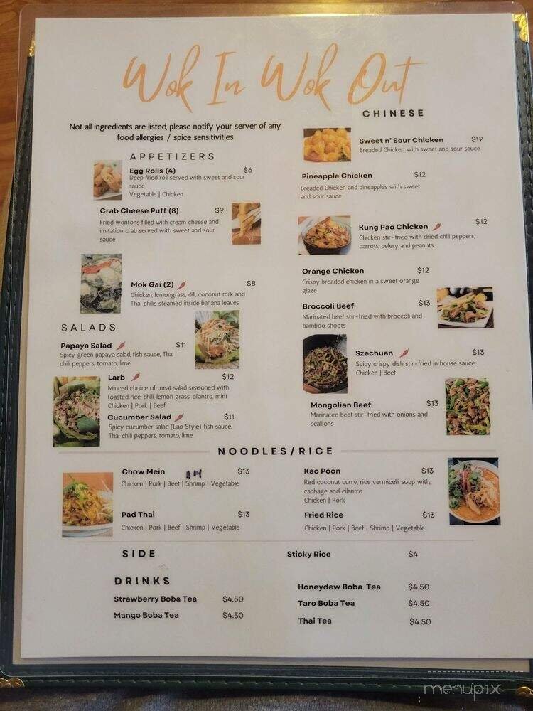 Menu page 2