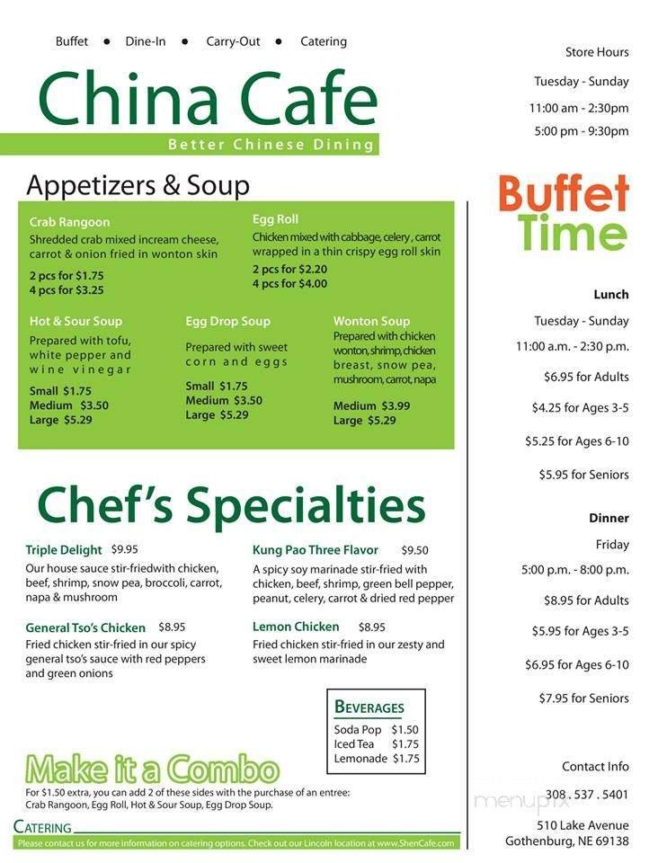 Menu page 2
