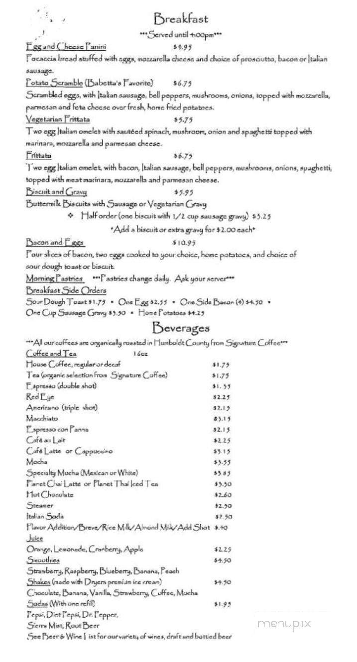 Menu page 5