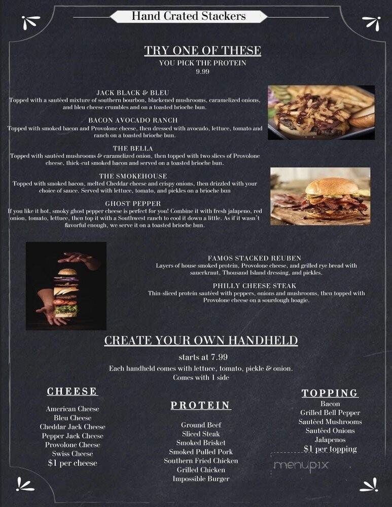 Menu page 1