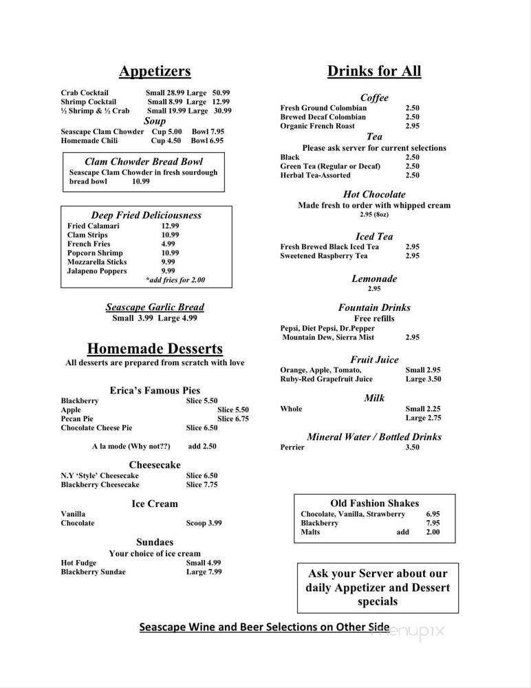 Menu page 2