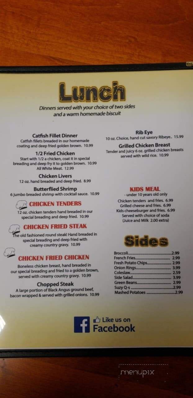 Menu page 2