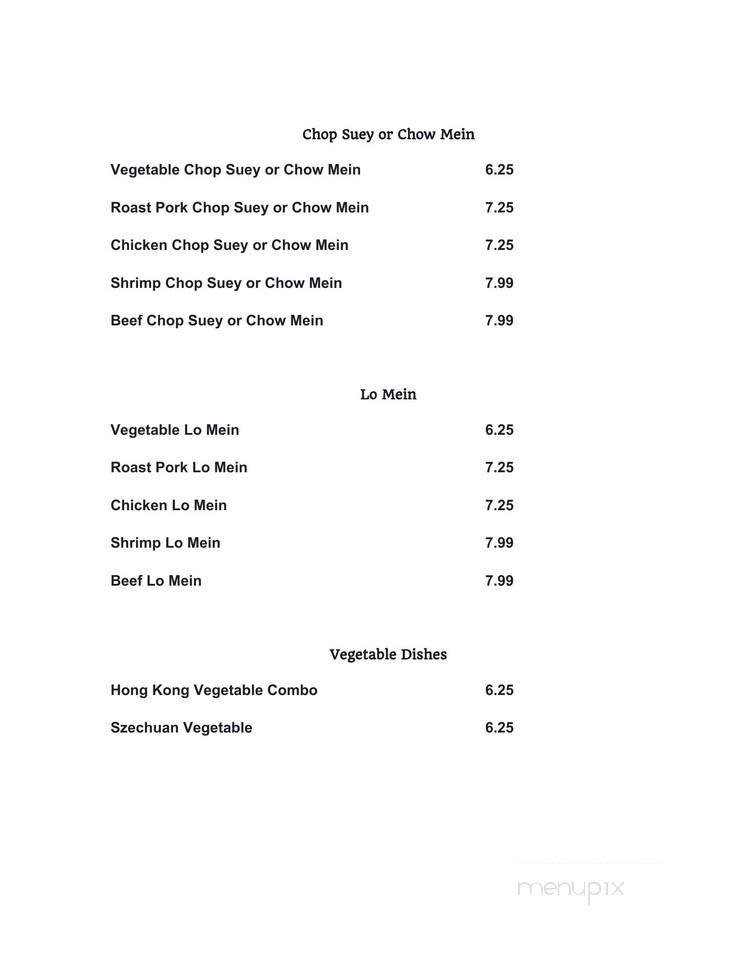 Menu page 2
