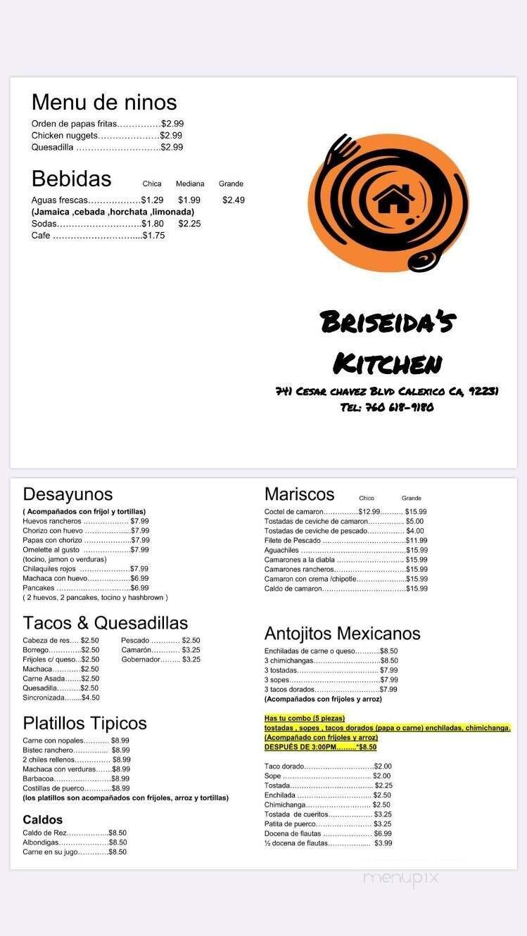 Menu page 2