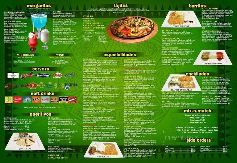 Menu page 2