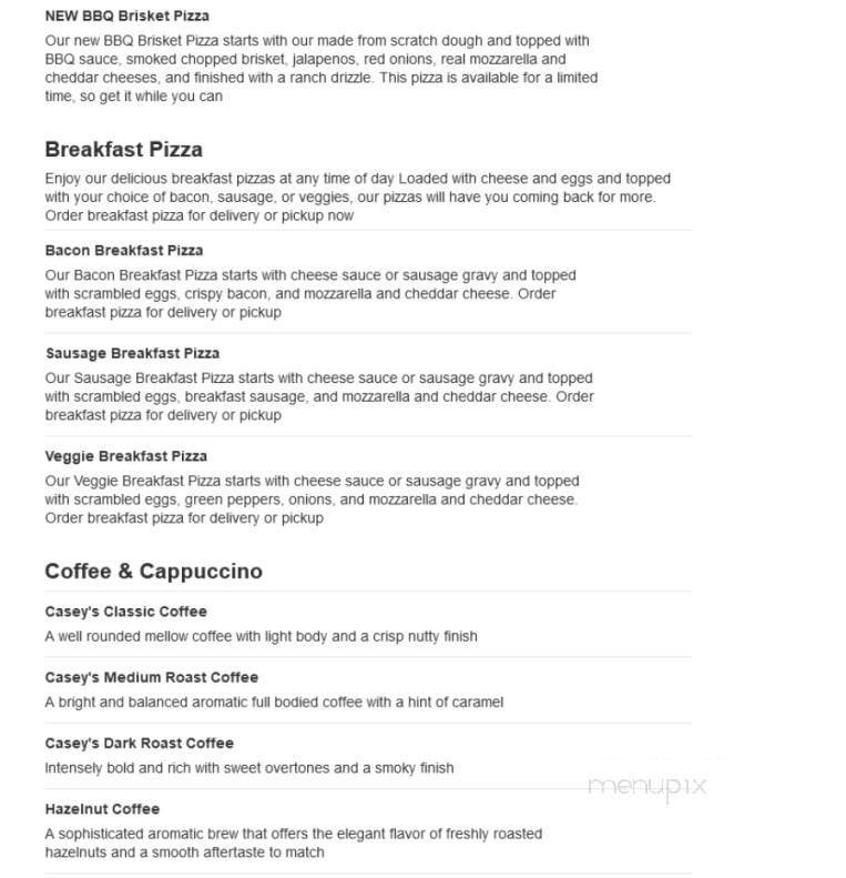 Menu page 2