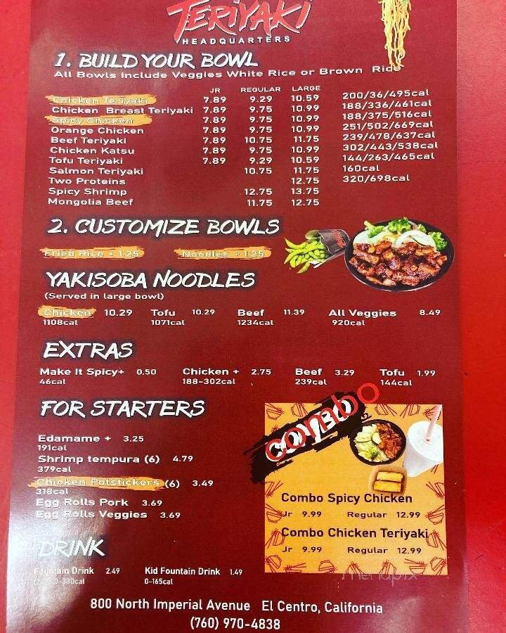 Menu page 4