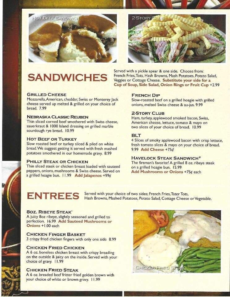 Menu page 2