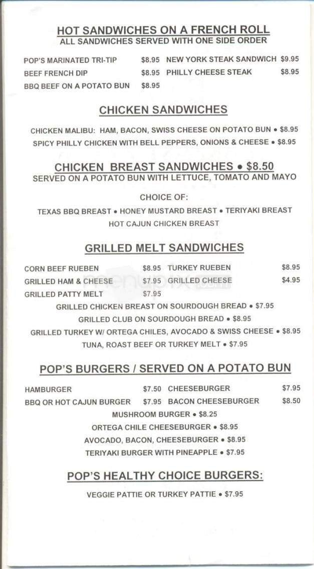 Menu page 2