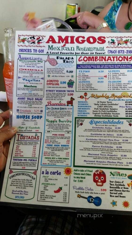 Menu page 2