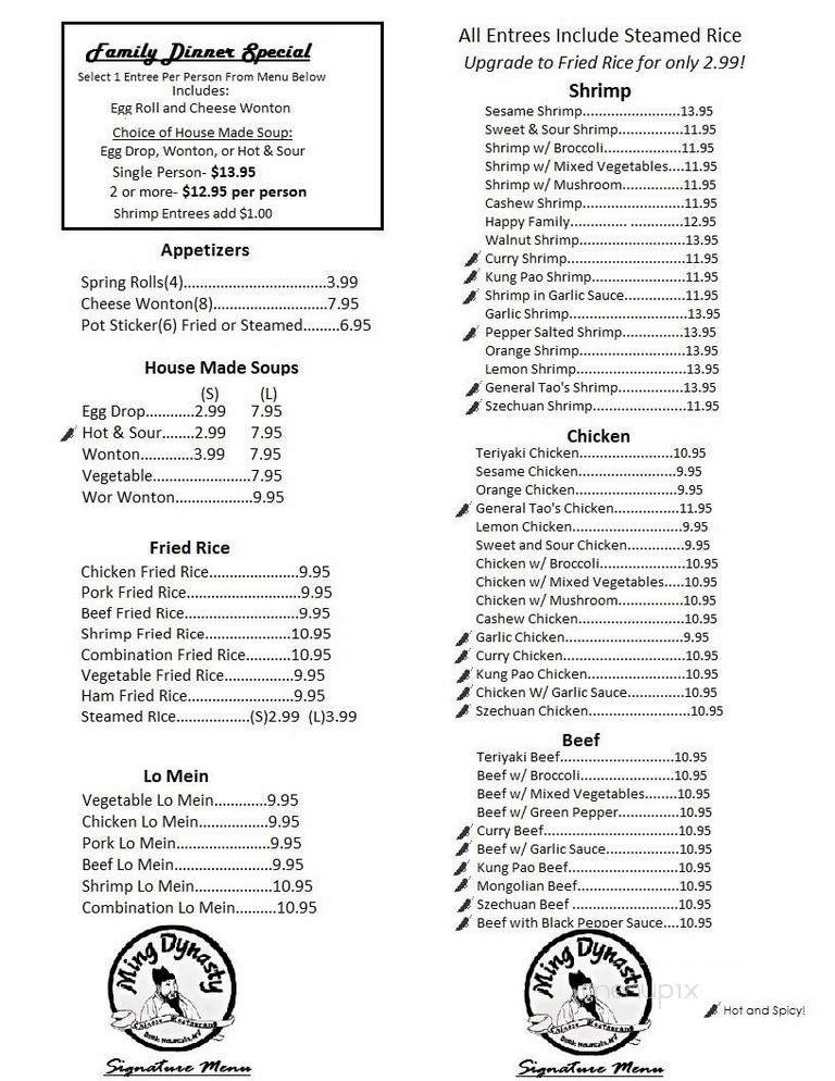 Menu page 2
