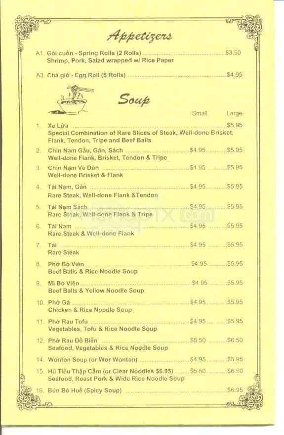 Menu page 2