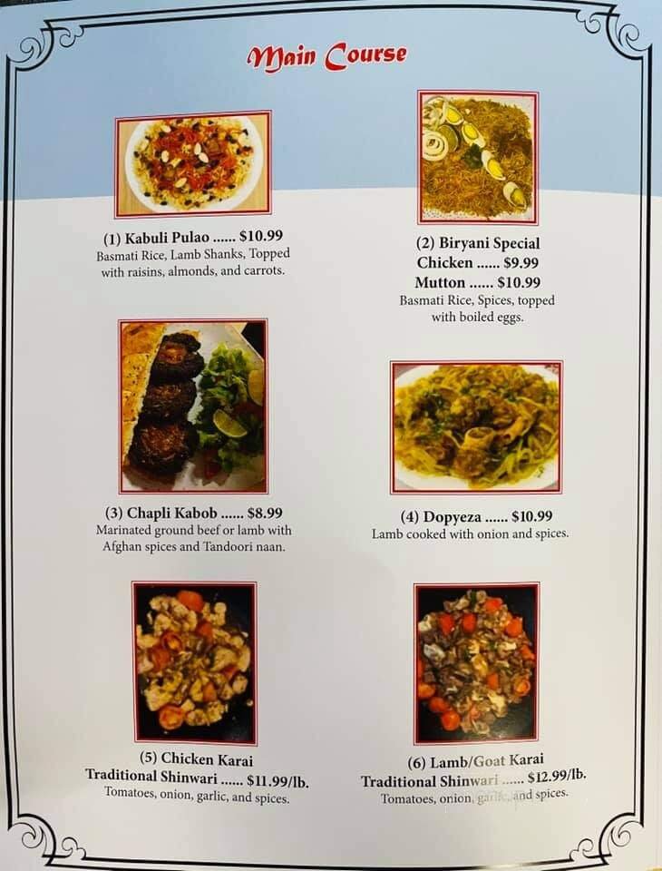 Menu page 2