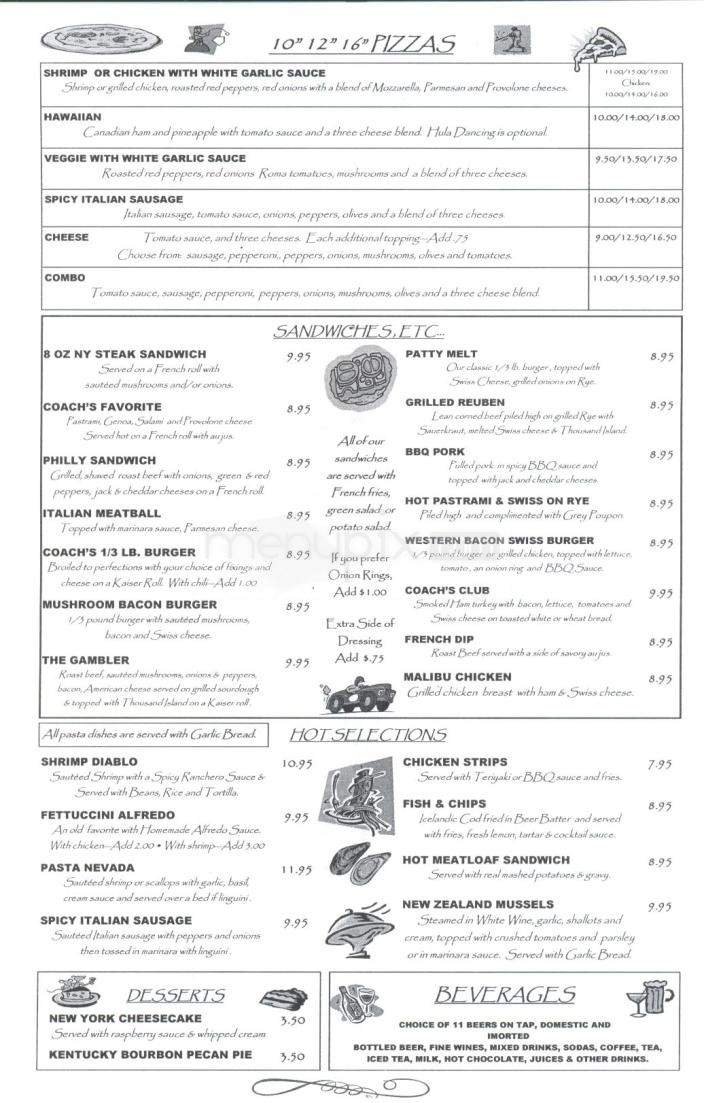 Menu page 2