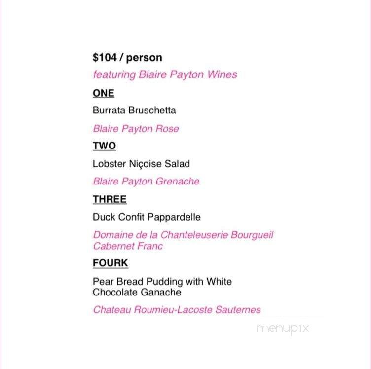 Menu page 2