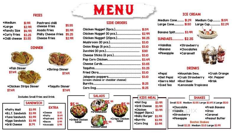 Menu page 2