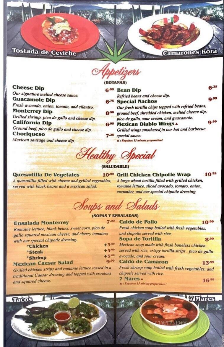 Menu page 2