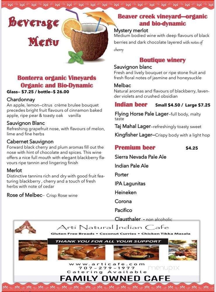 Menu page 5
