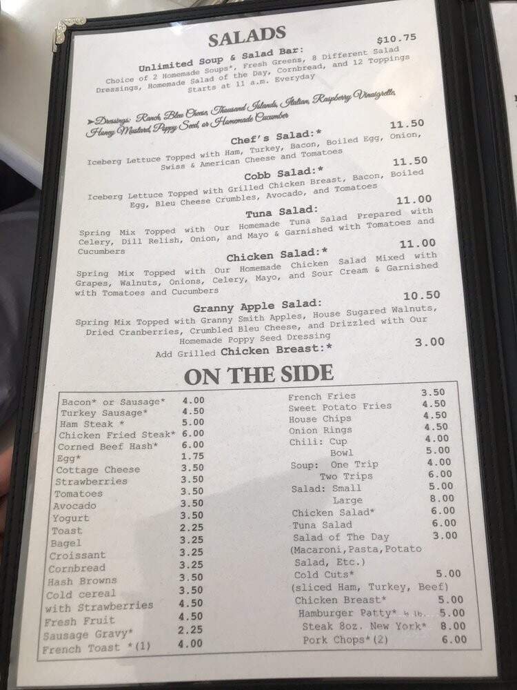 Menu page 2