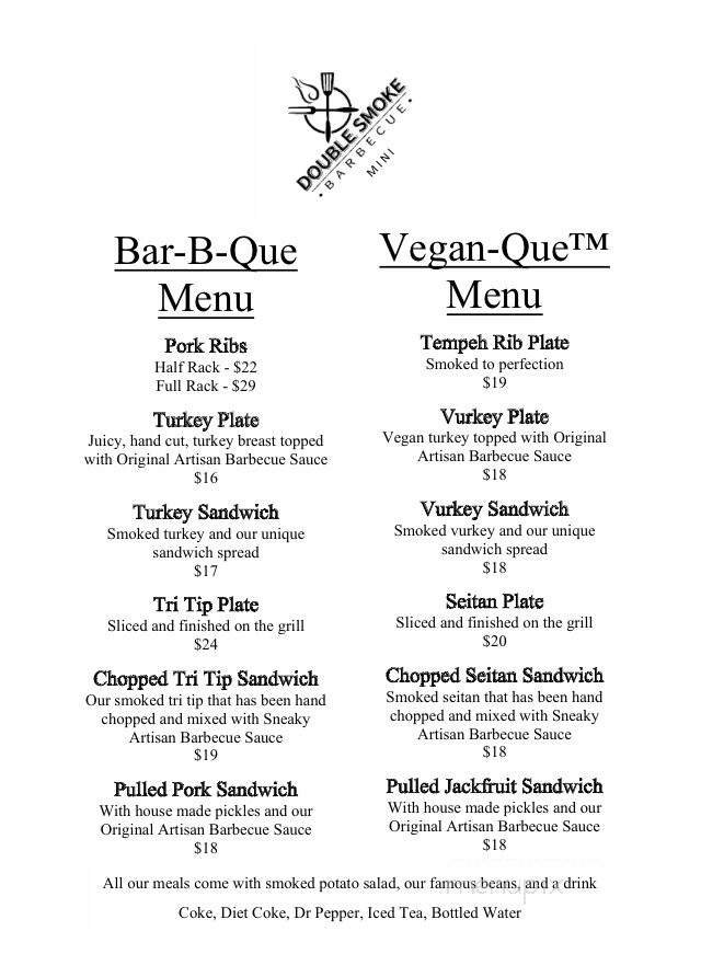 Menu page 1