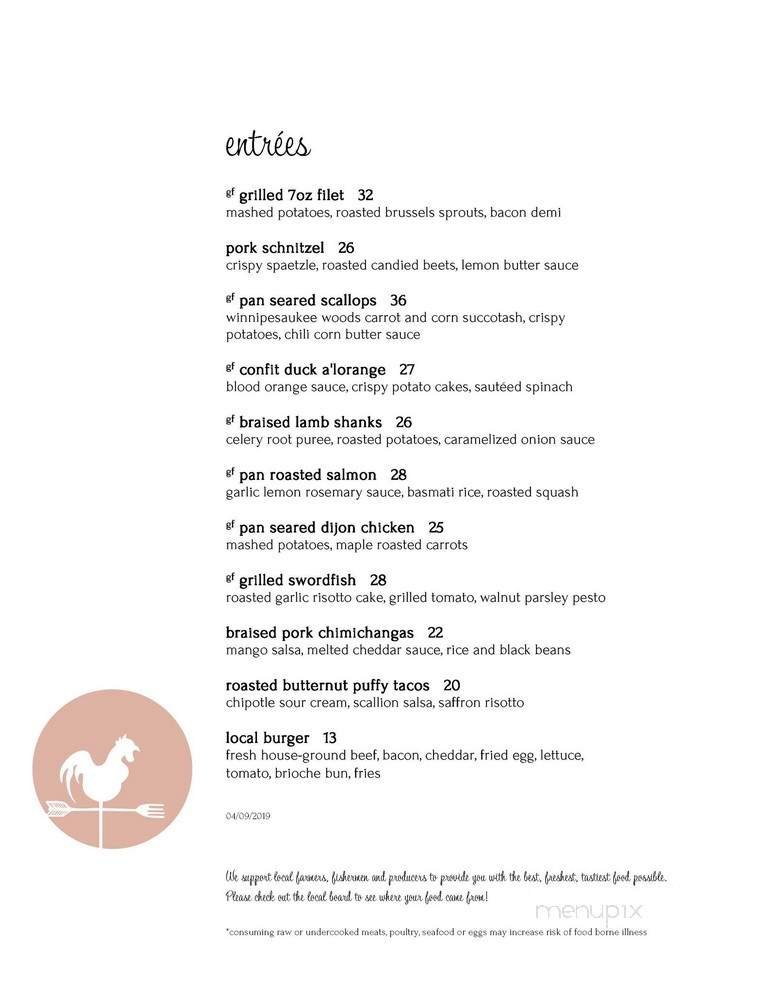 Menu page 2