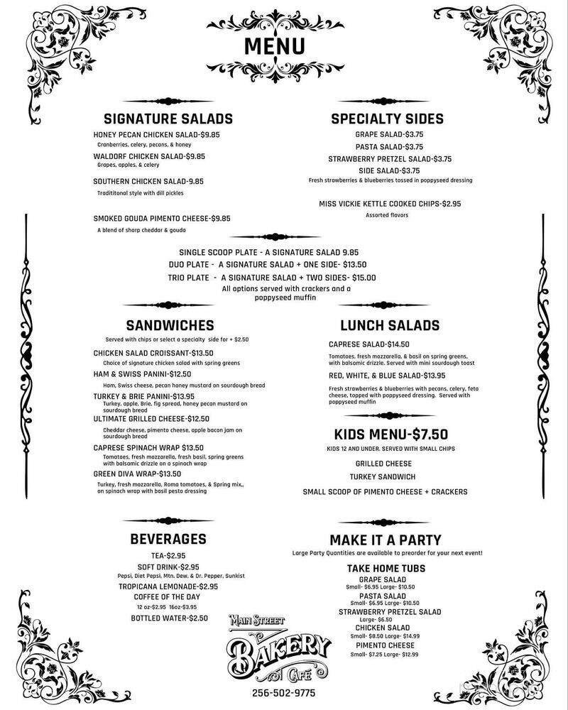 Menu page 2