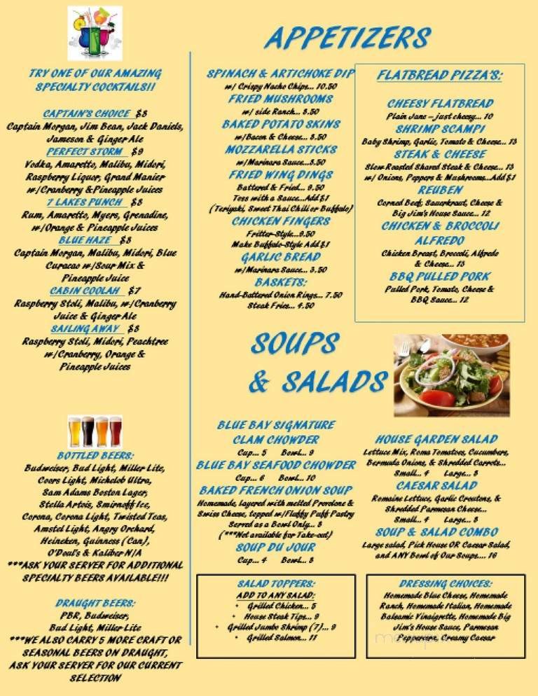 Menu page 2