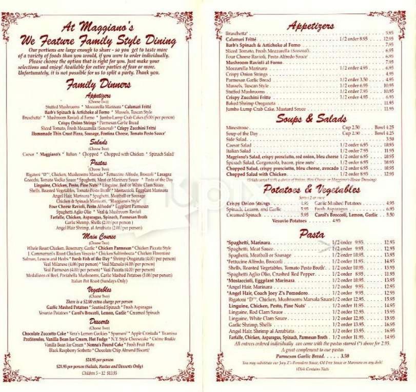 Menu page 2