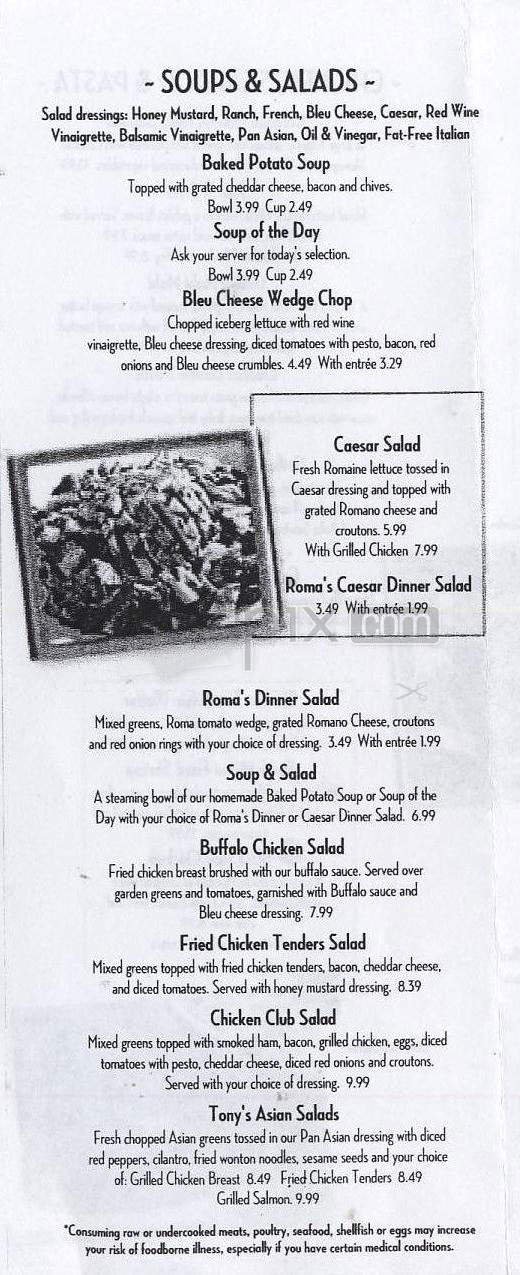 Menu page 2