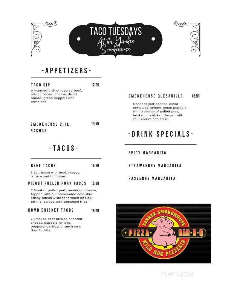 Menu page 1