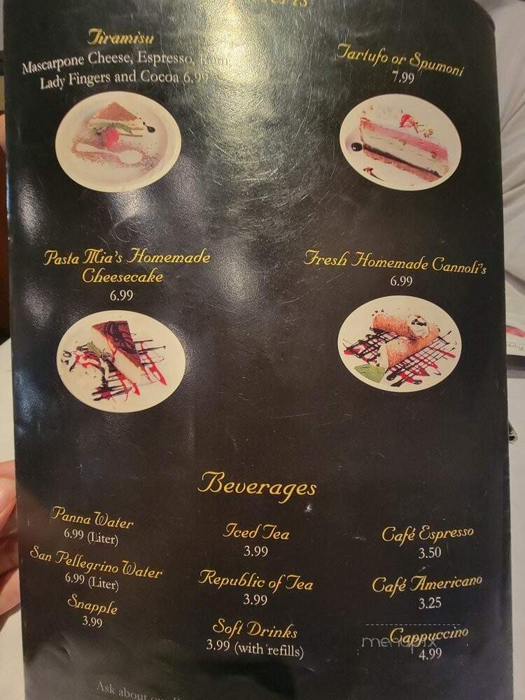 Menu page 1