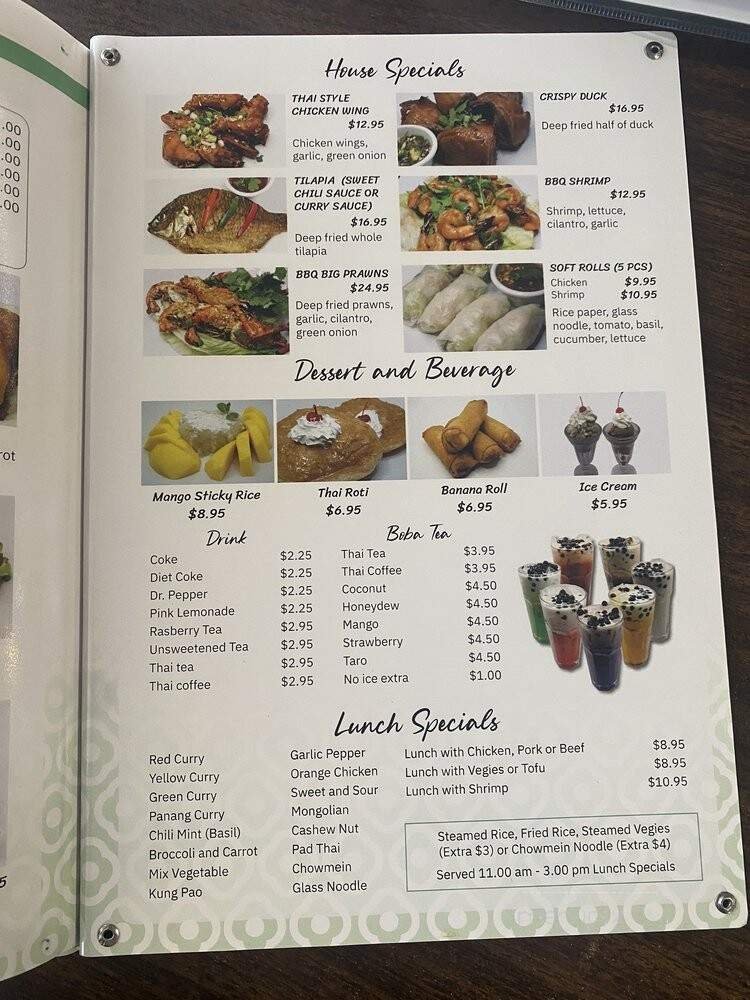 Menu page 2