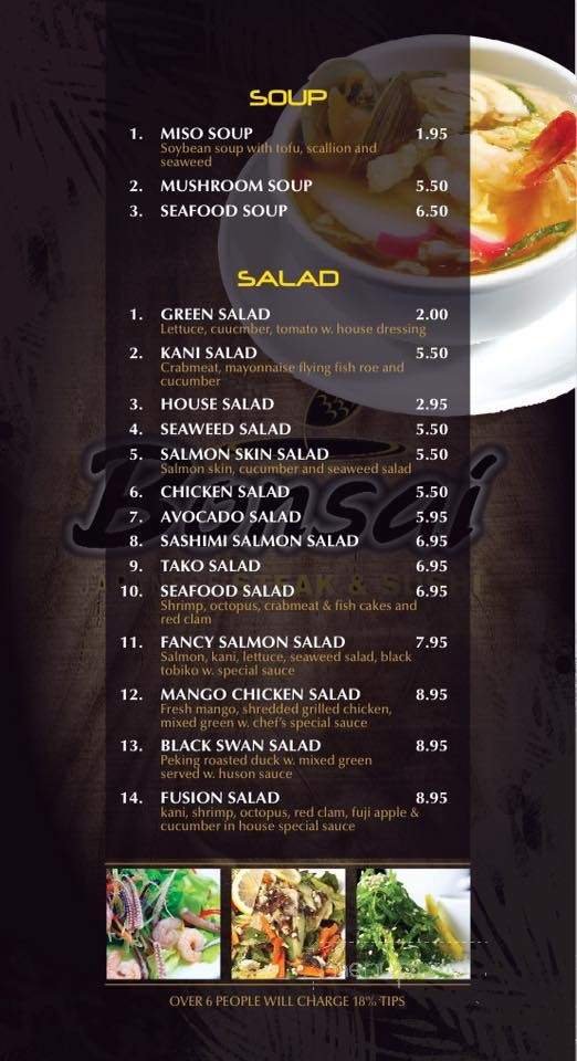 Menu page 2