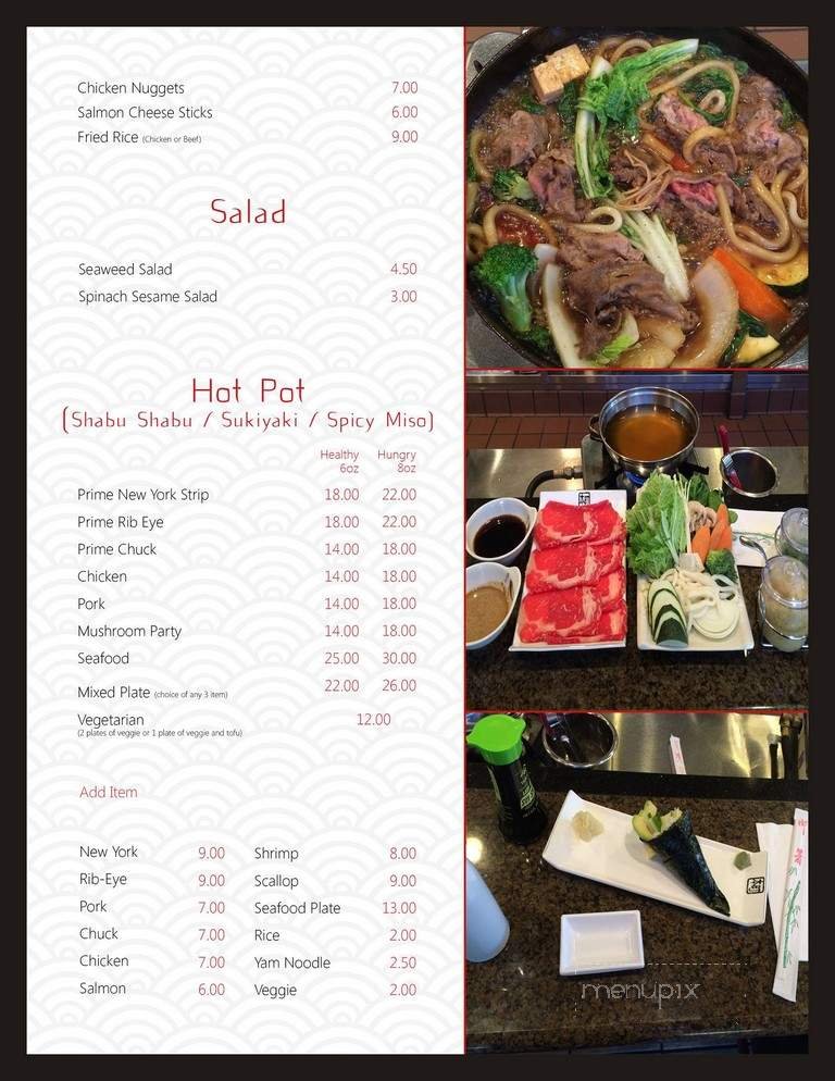 Menu page 2