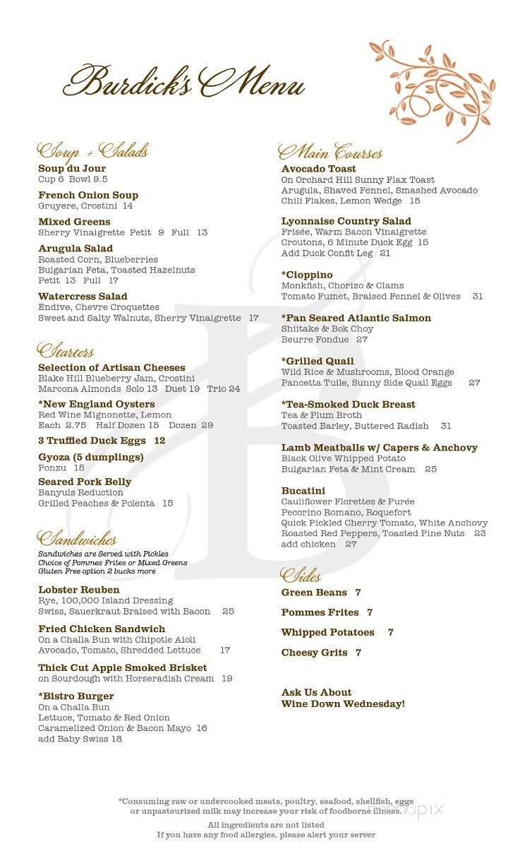 Menu page 2